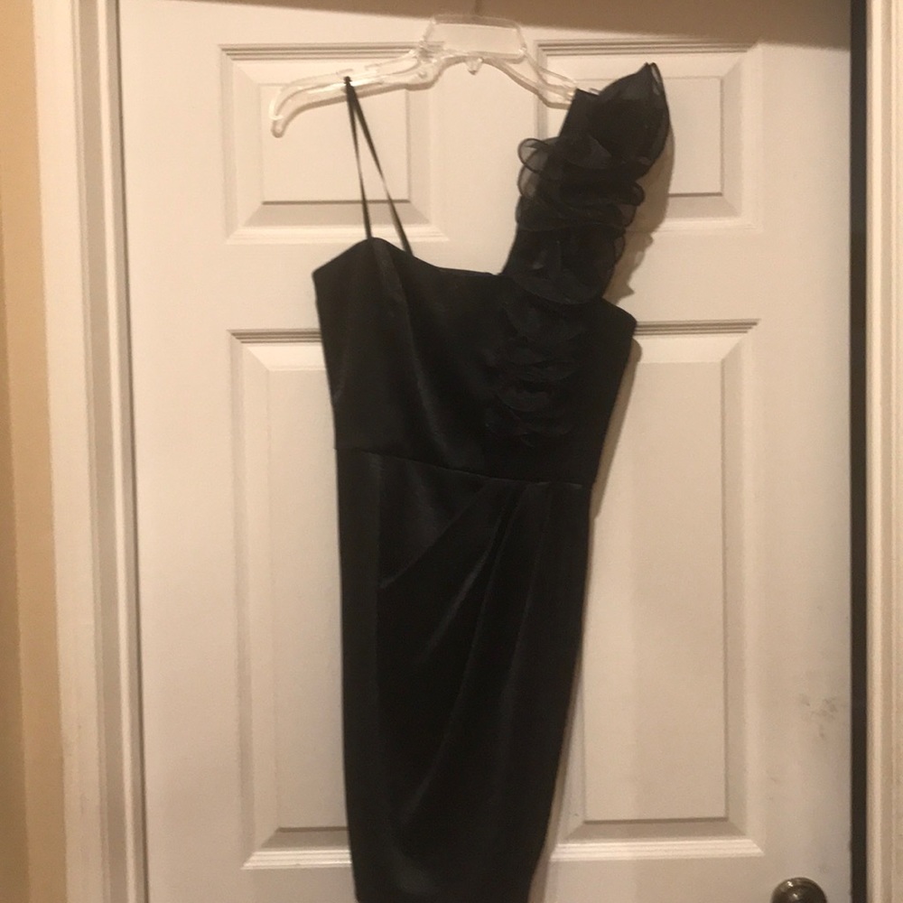 Jill Stuart fitted black dress